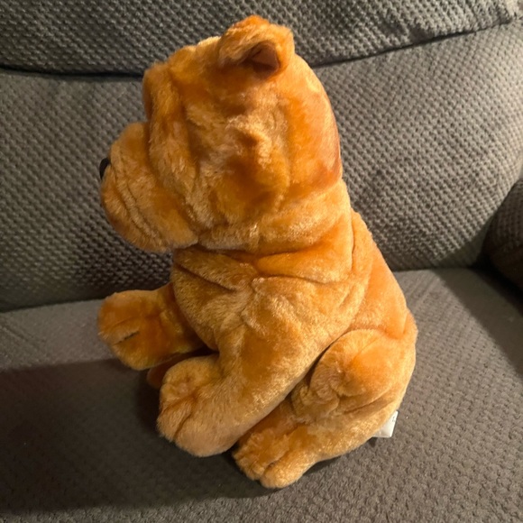 Shar Pei Stuffed Animal Dog Plush Teddy Bear Liberty Toy - Picture 3 of 7